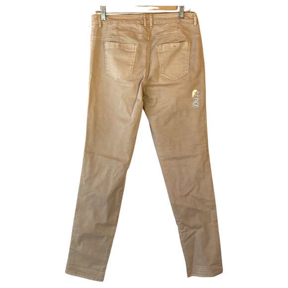 Esprit Size 6 button down khaki chinos, NWOT - Picture 2 of 11